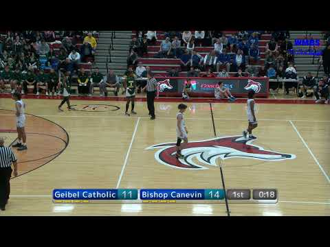 WPIAL Boys Basketball 1A Semi-Finals Geibel Catholic v. Bishop Canevin (At Fox Chapel) 2/26/22