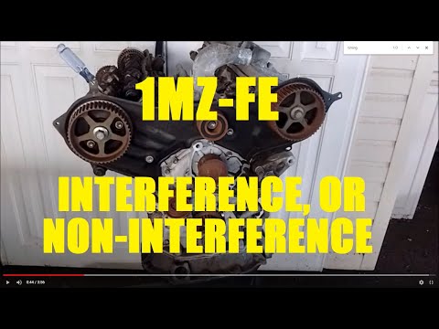 Interference or Non-Interference? Toyota 1MZ-FE VVT-i 3.0-liter V6