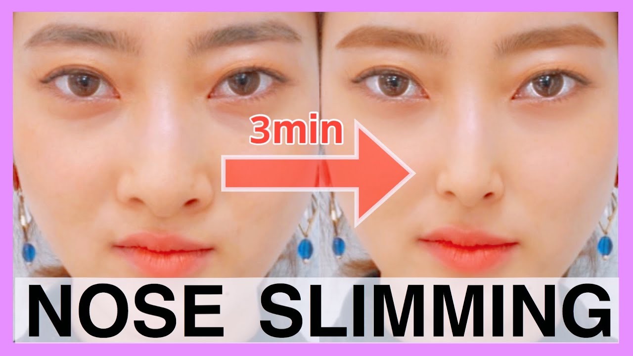 3 mins!! Reshape, Sharpen and Slim Down Fat Nose with this Massage!