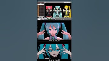 BTS - Who is No.1 -【Teto, Miku, Neru MMD】#vocaloid #synthv #teto