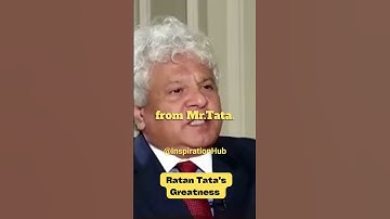 Greatness of Sir Ratan Tata ✨-  Suhel Seth