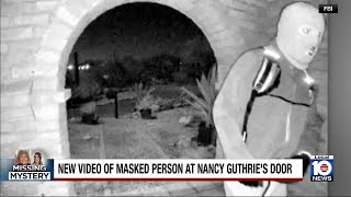 Authorities release new video of masked person at Nancy Guthrie's door