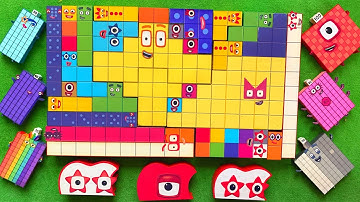 Looking for Numberblocks NEW 620 Puzzle Tetris Shape | ASMR chirping of birds