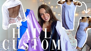 Haul / Custom marché de WAZEMMES à Lille (avec tuto couture facile)