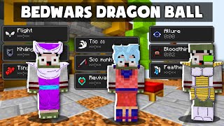 KHANGG Minecraft Bedwars, Nhưng Sở Hữu Giáp Goku Dragon Ball Siêu Vip Như Hack Solo 1 vs 3 Noob Team