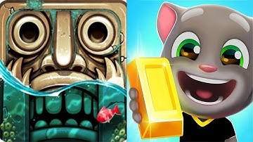 Temple Run 2 vs Talking Tom Gold Run Android Gameplay #8