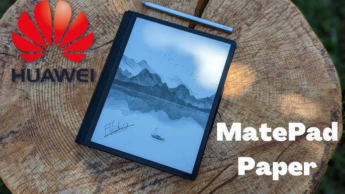 Huawei MatePad Paper – Premières impressions vidéo sur la liseuse tablette  - IDBOOX