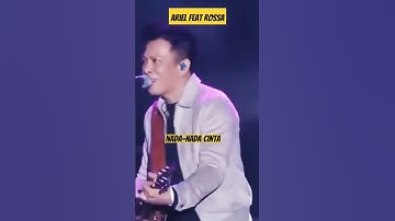 Rossa ft ArielNoah (Nada-Nada Cinta) Serasi banget 😍 #rossa #ariel #shorts #subscribe