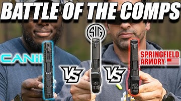 Sig P365 Macro vs Canik MC9 Prime vs Springfield Hellcat Comp