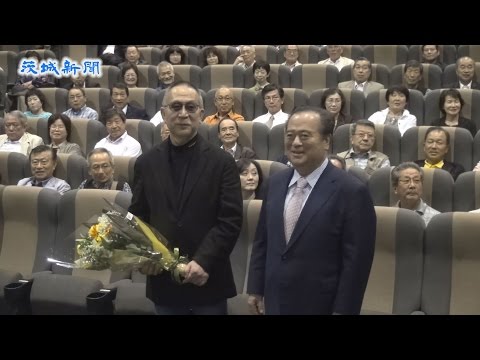 映画「蜩ノ記」の小泉尭史監督が凱旋舞台あいさつ