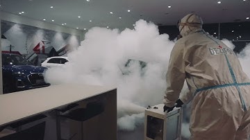 AUDI car salons are using DEZIFOG - fogging disinfection