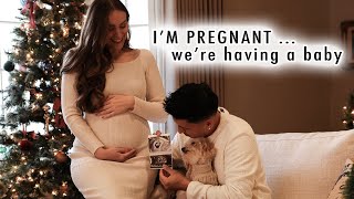 I&#39;M PREGNANT...we&#39;re having a baby | VLOGMAS DAY 24