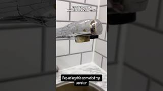 Easily replace your tap aerator #repair #diy #propertymaintenance #tap #kitchen #plumbing ing