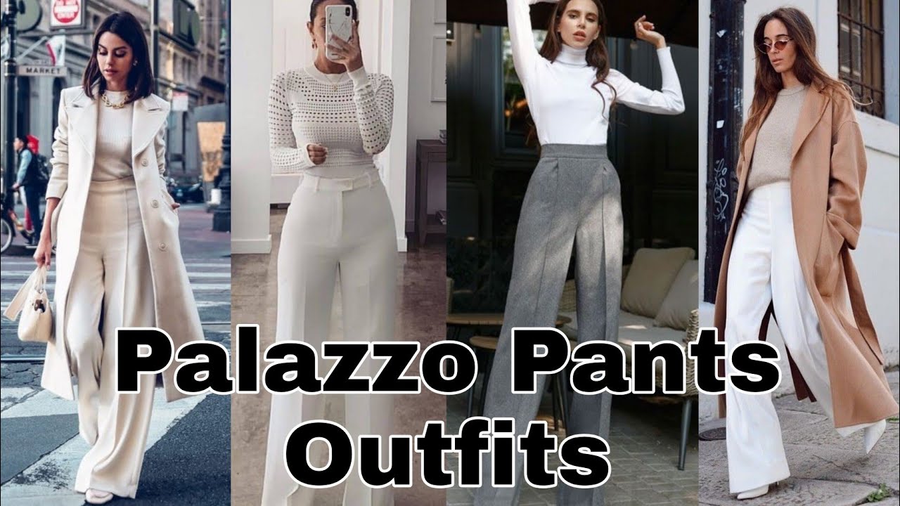 Cómo llevar el pantalón palazzo como una experta de moda y dónde