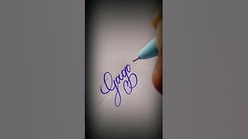 Gagan ❤️// Name Writing Beautifully // Amusing Calligraphy // #shorts  #calligraphy #name