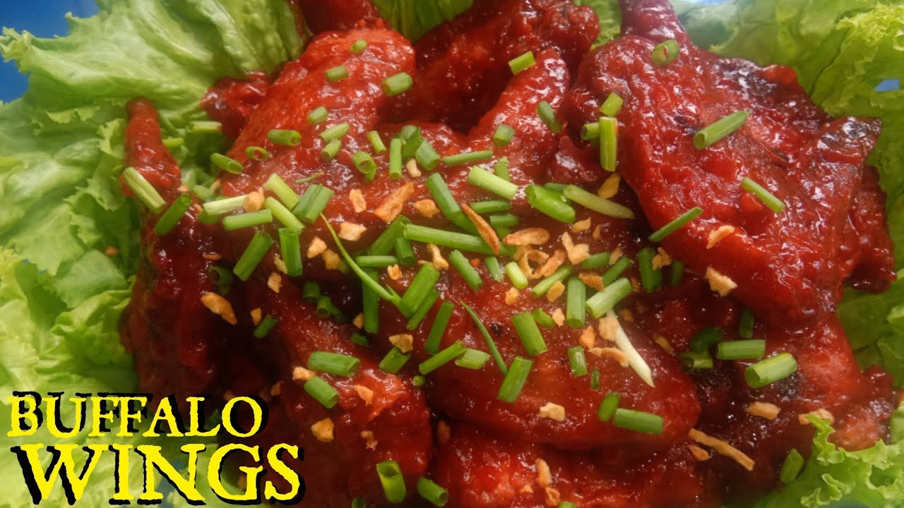 BUFFALO WINGS RECIPE CHICKEN RECIPE PINOY STYLE YouTube
