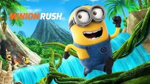 Minion rush GAMEPLAY despicable me - Mission 8 by Referee as Island Hopper minion is taking selfie