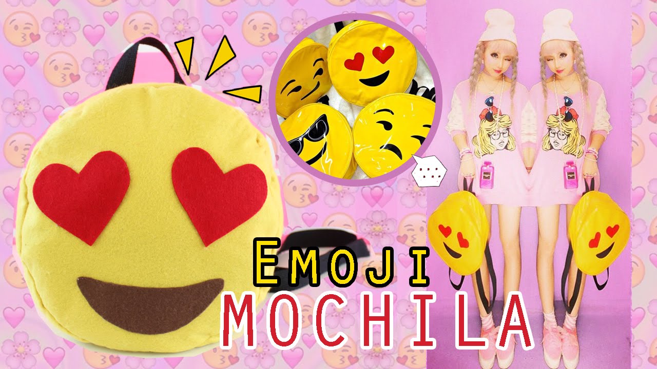 DIY: Mochila Emoji | REGRESO CLASES YouTube