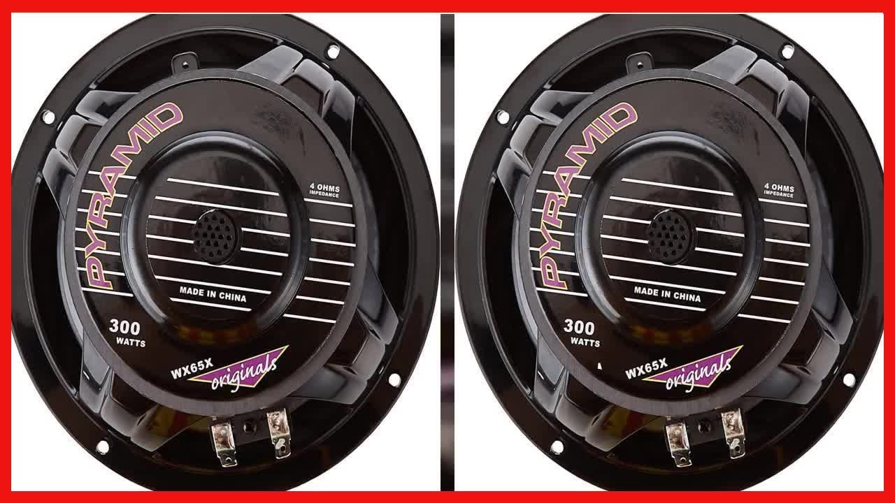 Great product -  6.5 Inch Car Woofer Speaker - 300 Watt High Powered White Injected Polypropylene Co