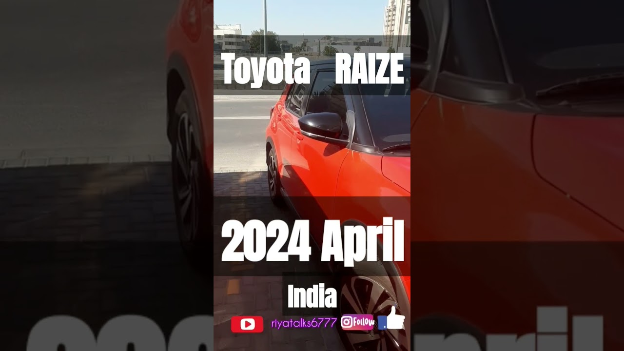 Toyota Raize 2024 India Full Revealed 🔥 Mini Suv Segment 💥 Turbo 