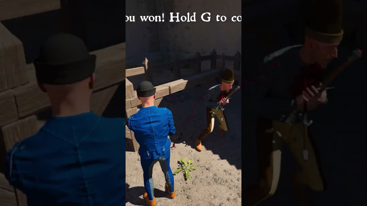 4 brutal halfsword clips just for you  #halfsword #gaming #shortsviral