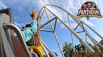 Pantheon Back Row POV | Busch Gardens Bier Fest | 2025