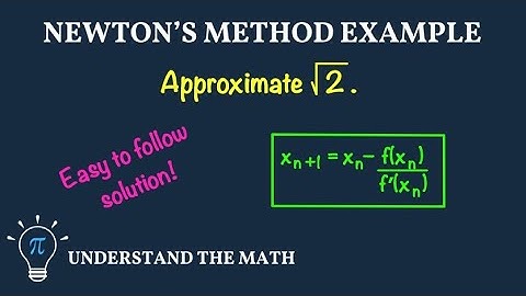 Example: Newton’s Method – Approximating a Root