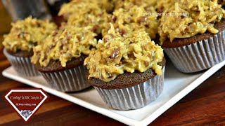 BEST EVER GERMAN CHOCOLATE CUPCAKES | IS GERMAN CHOCOLATE FROM GERMANY?