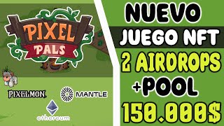 🐵PIXEL PALS🐺 NUEVO JUEGO NFT DE PIXELMON 🔥 +AIRDROP ACTIVO Y POOL DE 150.000$ USDT + $MON 🤑 ENTRA YA