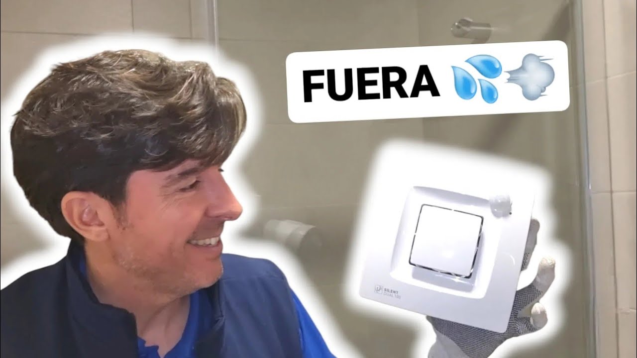 Cómo QUITAR los MALOS OLORES 💨 y la HUMEDAD 💦 de tu CUARTO DE BAÑO (Soler  & Palau Silent Dual) 