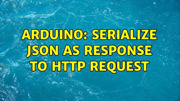 Arduino: Serialize JSON as response to HTTP request