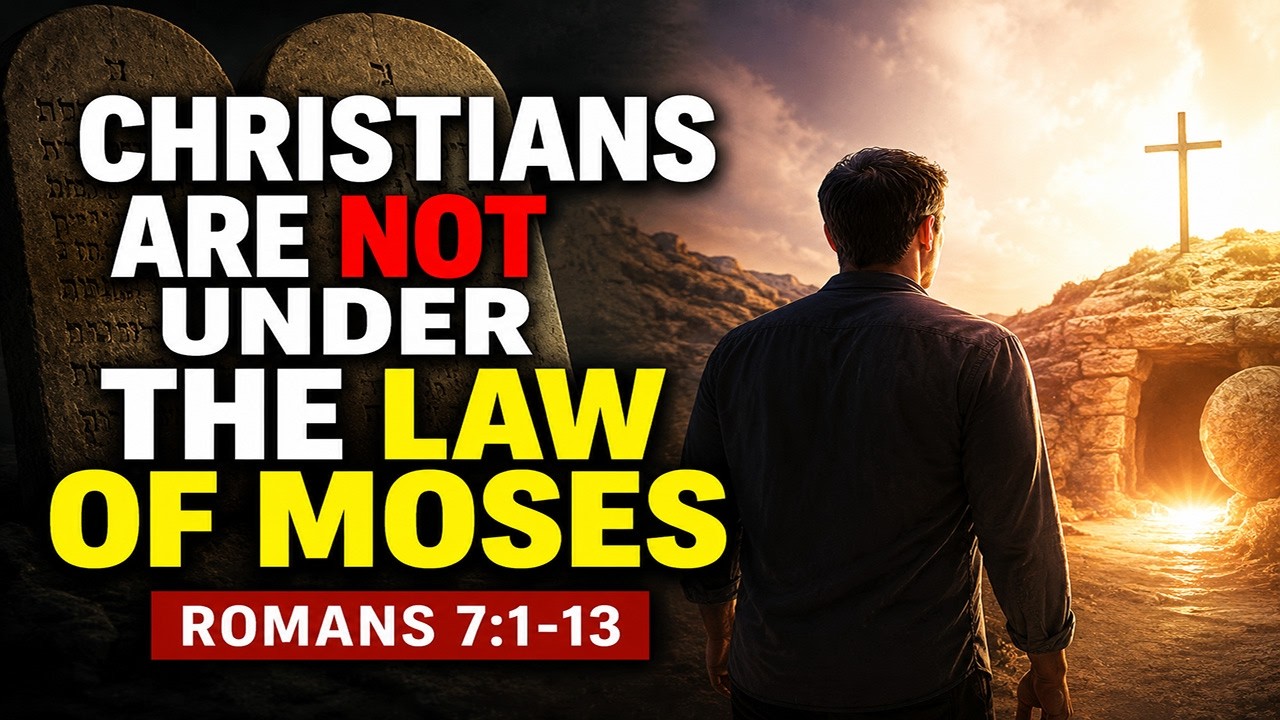Christians are not under the Law of Moses (Romans 7:1-13) - YouTube