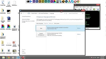 How to fix keyboard settings layout to Windows 8