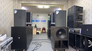 1 cặp full 40coil100 & 1 cặp sub 50coil125 bao 200 khách