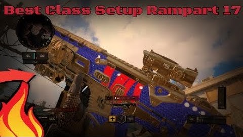 HIGHEST DAMAGE "RAMPART 17" EPIC CLASS SETUP! | Black Ops 4 Best Class Setups