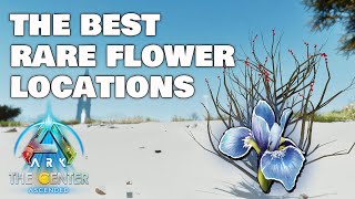 How to Get The MOST Rare Flower - Center Map - Ark Survival Ascended