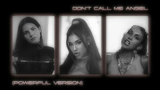 Ariana Grande, Miley Cyrus, Lana Del Rey - Don't Call Me Angel (Powerful Version) (Music Video) / MM Resimi