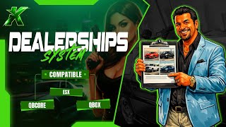 Advanced Fivem Dealershipvehicle Shop Script Full Vehicle Stock System & Much More Fivem Script