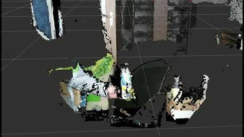 kinect2 test pointcloud - ROS Rviz