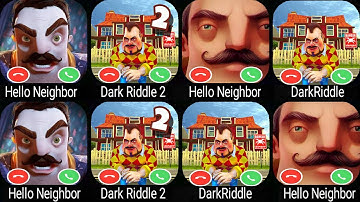 Dark Riddle,Dark Riddle 2,Dark Riddle 3,Hello Neighbor