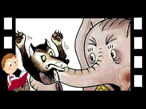 Слон и его настроение для детей диафильм