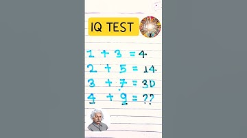 🧠 Only 1% Can Solve This IQ Math Puzzle!#IQTest​ #MathPuzzle​ #BrainTeaser​ #IQChallenge​