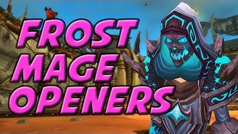 How To Perfect Your Opener Attack as a Frost Mage - Mists of Pandaria PvP