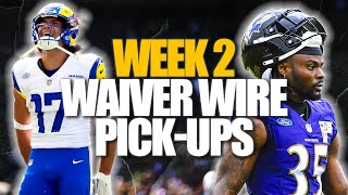 10 MUST ADD Waiver Wire Pickups for Week 2! | 2023 Fantasy Football