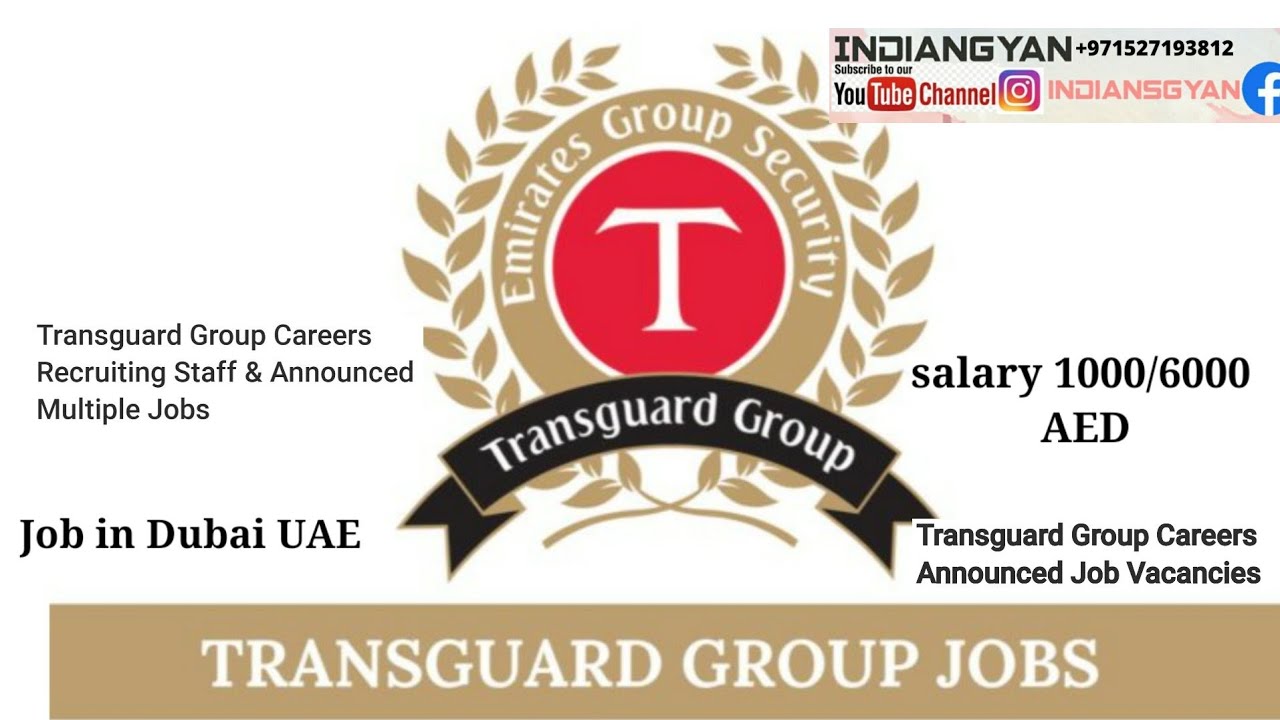 कार्गो जॉब in Dubai, Transguard Group,दुबई में नौकरी, How to upload  CV,#jobs2022 #jobintransguard - YouTube