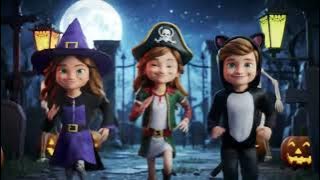 The Skeleton Dance Song for Kids | Funny Halloween Cartoon | Mr. Bones’ Spooky Dance Party!