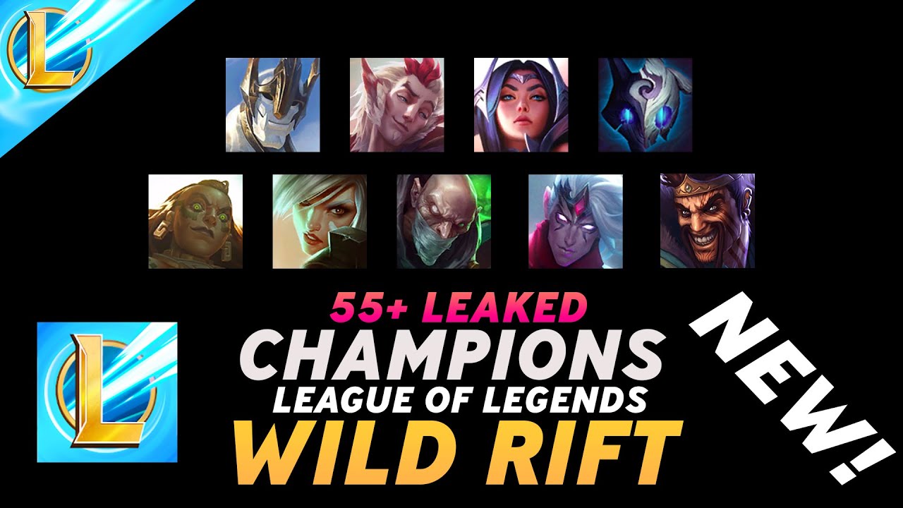 All League of Legends: Wild Rift champions