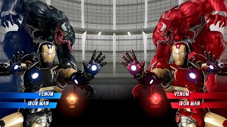 Venom Iron Man (Black) vs. Venom Iron Man (Red) Fight - Marvel vs Capcom Infinite PS4 Gameplay