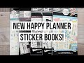 NEW Happy Planner Sticker Book Flip Through - Happy Plans, Black & White, Girl With Goals, Everyday