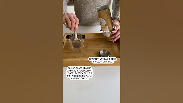 #1 How to use a tea basket cup infuser. #leaftea #teatuesday #local #britishtea